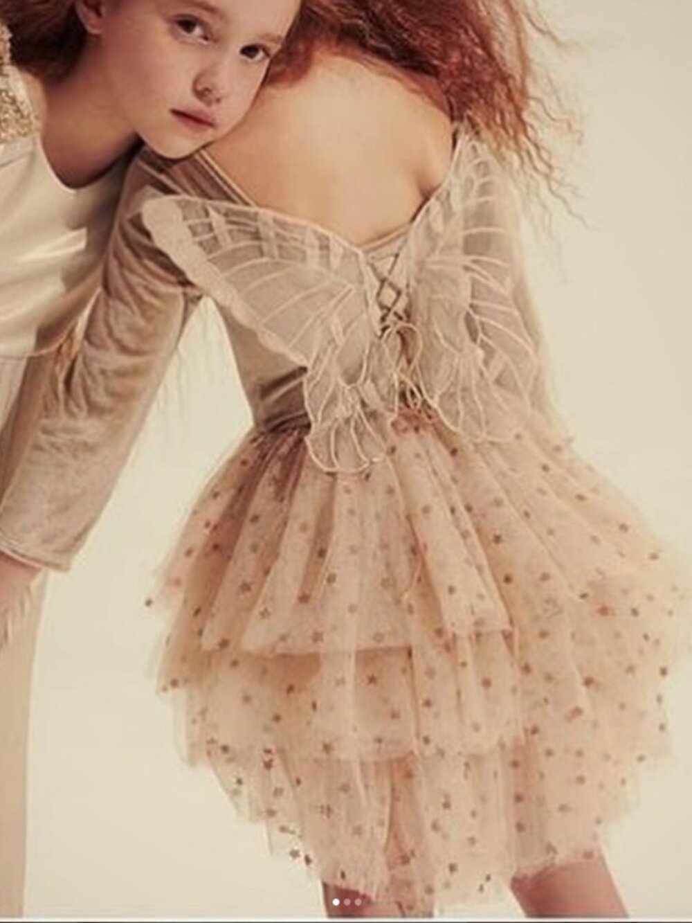 NEW Luna Luna Maisy Wing Dress with Layered Star Pink Tulle Size 6
